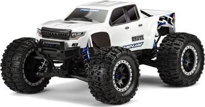 Pre-Cut Brute Bash Armor Body (White) for X-MAXX PRO3513-17