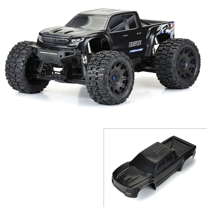 1/5 Pre-Cut Brute Bash Armor Black Body: X-MAXX - PRO351318