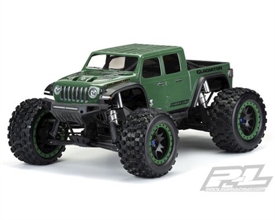 Pre-Cut Jeep Gladiator Rubicon Clear Body X-MAXX PRO353317