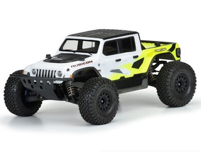Jeep Gladiator Rubicon Clear Body SC and 1:8 MT PRO354200