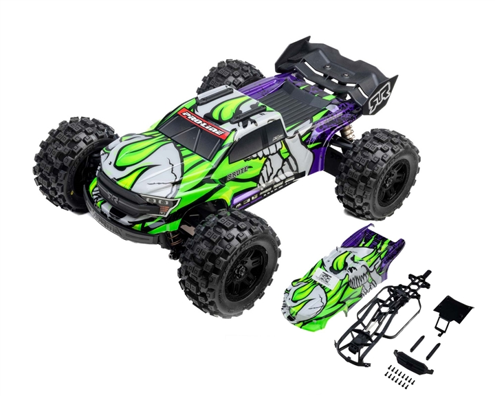 Pro-Line LE 1/16 Limited Edition Pre-Cut/Pre-Painted Brute Body Ghostfire with Clipless System: ARRMA MINI KRATON - PRO369320