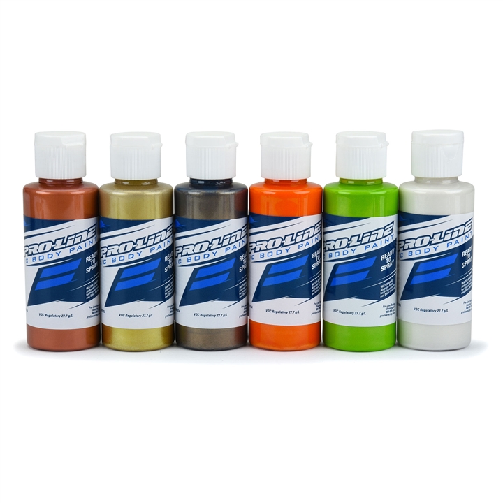 RC Body Paint Metallic/Pearl Color (6 Pack) PRO632302