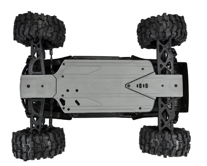 Pro-Line Bash Armor Chassis Protector (Stone Gray) for ARRMA 3S Long WB, PRO639705
