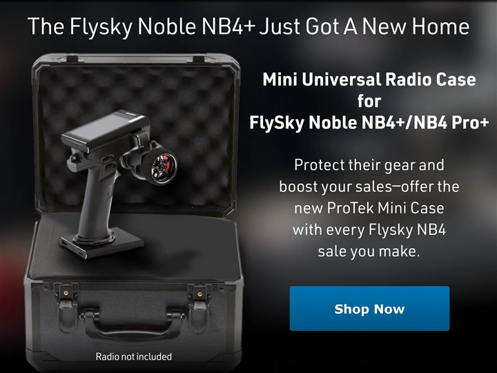 ProTek RC Mini Universal Radio Case (FlySky Noble NB4+/NB4 Pro+) PTK-8192