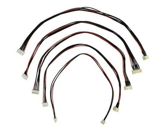Bat-safe 2-6s Jsx-xh Long Lipo Battery Balance Wire Leads - Standard - RBN-BTS1100