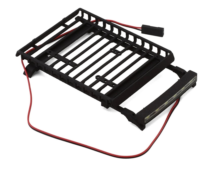 RC4WD Axial SCX24 2021 Ford Bronco CChand Tube Roof Rack w/LED Light Bar - RC4VVVC1378