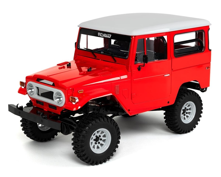 RC4WD Gelande II RTR 1/10 Scale 4WD Crawler w/Cruiser Body Set (Red) & 2.4GHz Radio - RC4ZRTR0047