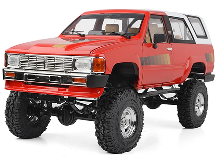 RC4WD Trail Finder 2 RTR 4WD 1/10 Scale Crawler Truck w/1985 Toyota 4Runner Hard Body Set - RC4ZRTR0063