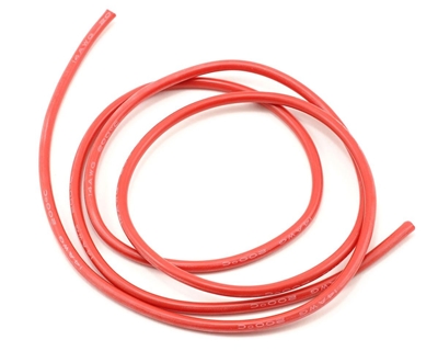 14 Gauge Silicone Ultra-Flex Wire 1' (Red)