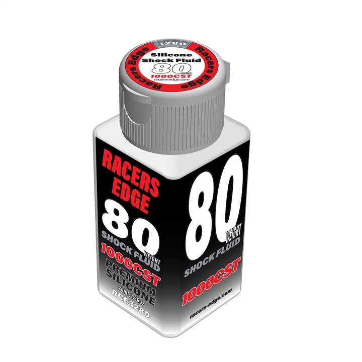 RCE3280  80 Weight, 1,000cSt, 70ml 2.36oz Pure Silicone Shock Oil