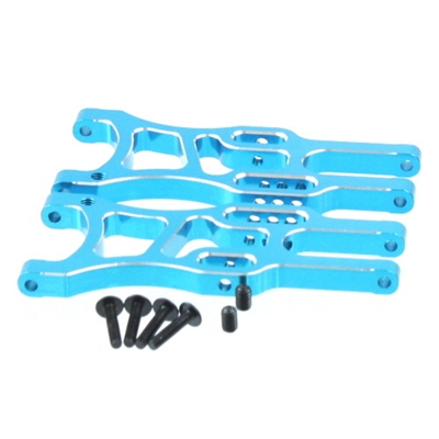 RedCat 06050B Aluminum front lower arm (2pcs)(blue)(Same as 106619)