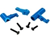 Aluminum Servo Saver and Bell Crank Set, Blue, 122057