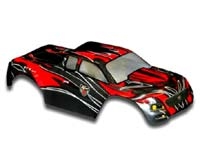 Redcat Racing 1/10 Truck Body, Red and Black, 88030