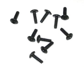 310 Redcat 3x10mm Button Head Phillips Self Tapping Screws (10pcs)  RER00297