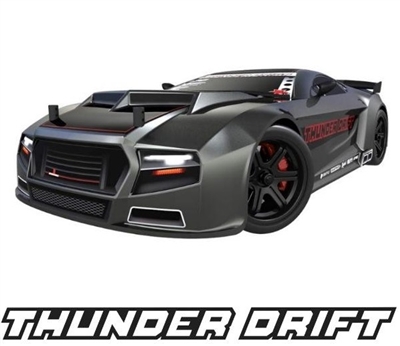 1/10 Thunder Drift 4WD RTR Gunmetal RER08009