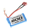 Li-ion 7.4V, 800mAH ,T PLUG, RER13656