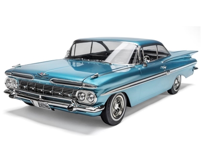 FiftyNine Chevy Impala 1/10 RTR Scale Hopping Lowrider (Blue) w/2.4GHz Radio - RER15390
