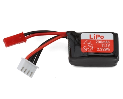 Redcat 3S LiPo Battery (11.1V/200mAh) w/JST Connector,  RER42141
