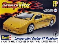 Revell 851966 1/24 Snap Lamborghini Diablo VT Roadster