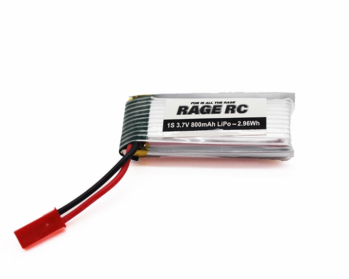 RGR3111  1S 3.7V 800mAh LiPo Battery; Tribus