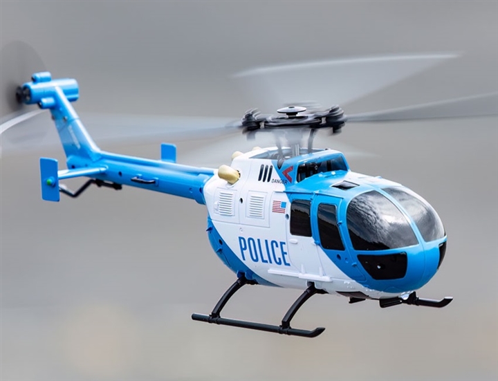 Hero-Copter, 4-Blade RTF Helicopter; Police - RGR6051