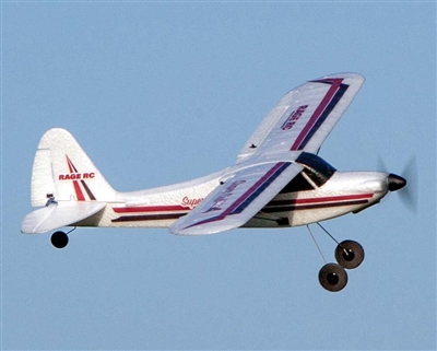 Super Cub MX4 Micro 4-Channel RTF Airplane with PASS (Pilot Assist Stability Software) System - RGRA1114