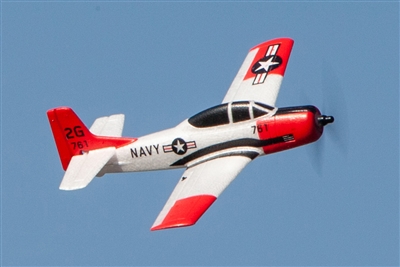 T-28 Trojan Micro RTF Airplane w/PASS