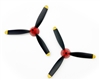 Rage R/C 3-Blade Propeller & Spinner (2); P-40 - RGRA1344