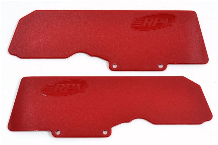 Mud Guards for ARRMA 6S V5 / EXB Vehicles Red - RPM81539