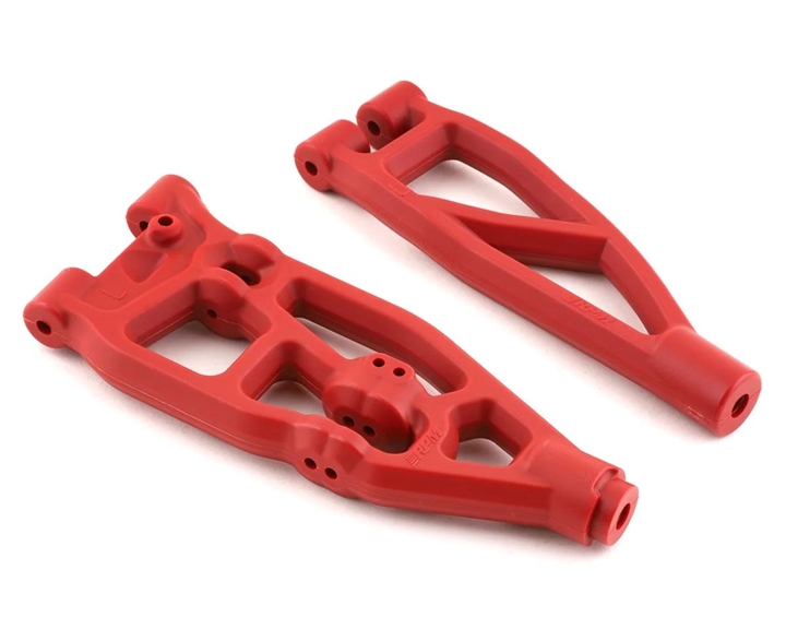 RPM ARRMA Kraton/Outcast 6S Front Left Upper & Lower Suspension Arm Set (Red)