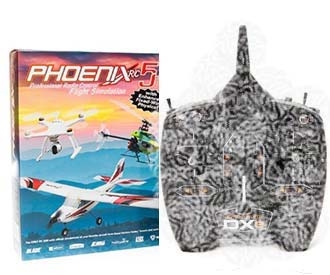 Phoenix R/C Pro Simulator Softwre & Wired Interface  (with out Transmitter)