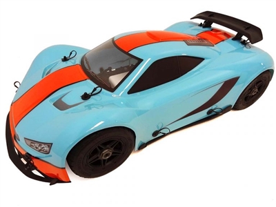 1/5 Scale 360F5 36cc Gas 4WD On-Road RTR Race Car (Blue) - RV360F5-02