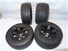 Baja Buggy Slick Wheels On 6 Spoke Rims (set of 4)