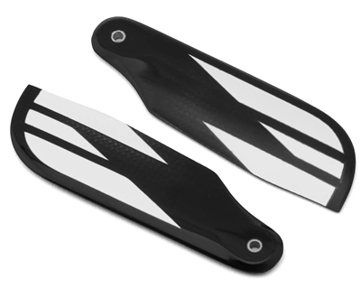 SAB Goblin 72mm Carbon Fiber Tail Blade Set (White) SABS72-W