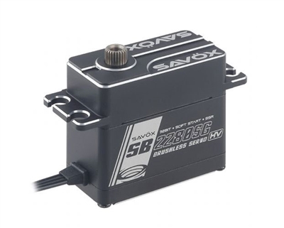 Savox SB-2280SGP Monster Torque Brushless Steel Gear Soft Start, 0.12sec / 833.2oz @ 8.4V