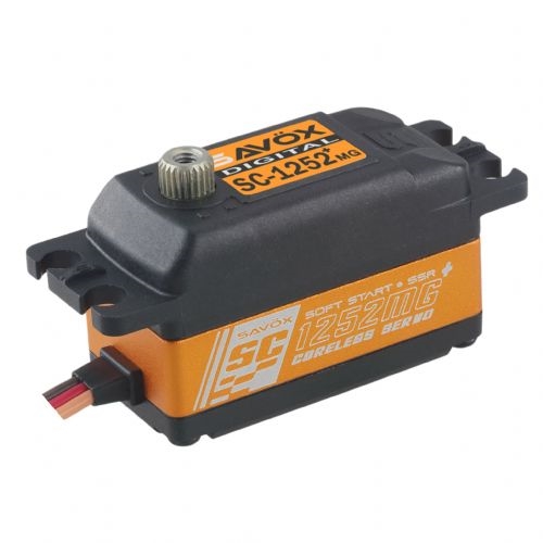 Low Profile Digital Servo Super Speed w/ Soft Start, 0.07sec / 97.2oz @ 6V - SAVSC1252MGP