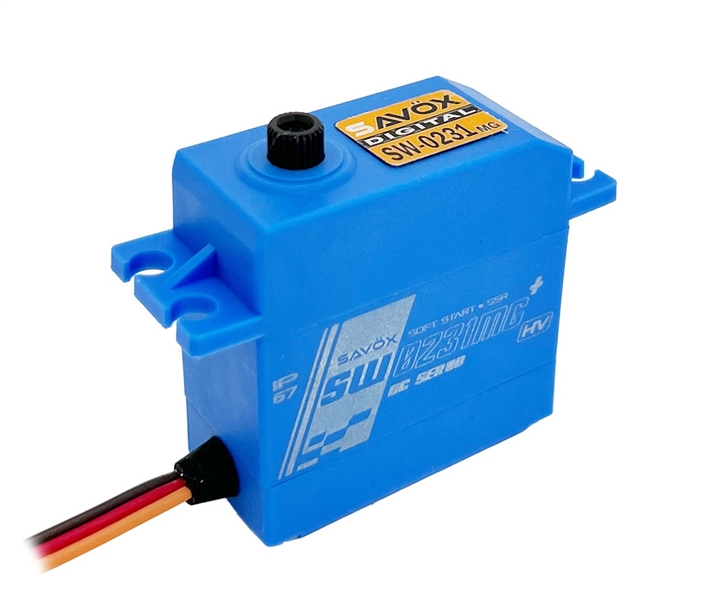 Savox Waterproof Standard Digital Servo 0.15sec / 347oz @ 7.4V (TRA2075) SAVSW0231MGP