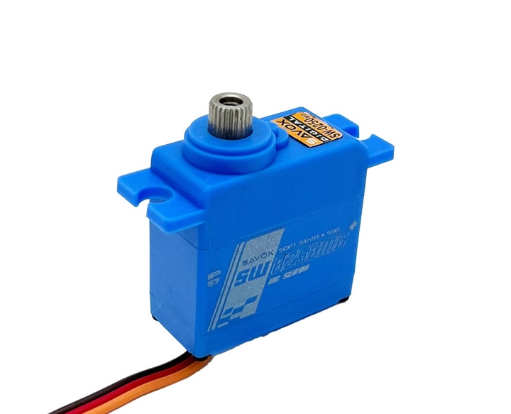 Savox Waterproof Micro Digital Servo with Soft Start, 0.11sec / 69oz @ 6V,  SAVSW0250MGP