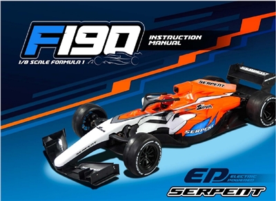 Serpent F190 1/8 4wd EP (SER300030)