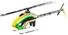 SAB Goblin Raw 580 Electric Helicopter Kit (Orange/Green/Yellow) w/Main & Tail Blades - SG583