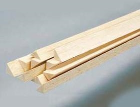 Balsa Triangle 3/8 x 3/8 x 36"