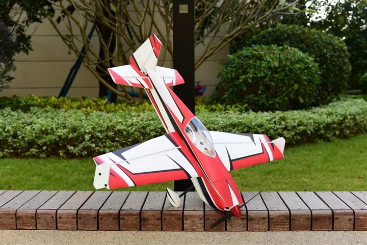 Skywing RC 48" PP Laser-C White-Red