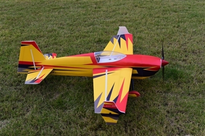 Skywing RC 48" PP Slick-D Yellow-Red