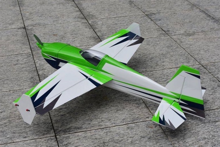 Skywing RC 48" Slick360-C (White Green) V2 30e 1.2m (Wood ARF)