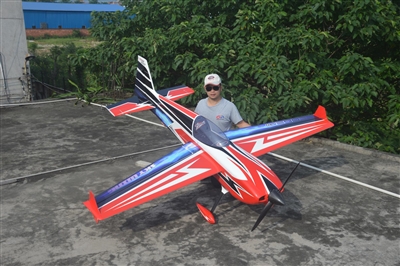 Skywing RC 105" Edge 540 Red - Print Scheme