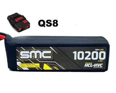 SMC HCL-HVC 15.2V-10200mAh 120C G10 Protection Plates Product Code: 102120-4S1P