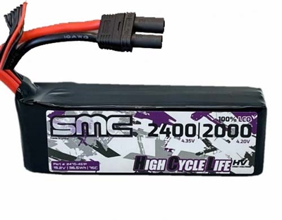 SMC HCL-HVP Flight 15.2V-2400mAh-75C EC5 - 2475-4S1P