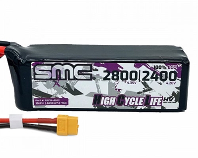 SMC HCL-HVP Flight 11.4V-2800mAh-75C - 2875-3S1P