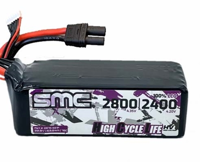 SMC HCL-HVP Flight 22.8V-2800mAh-75C (EC5, SC5) - 2875-6S1P