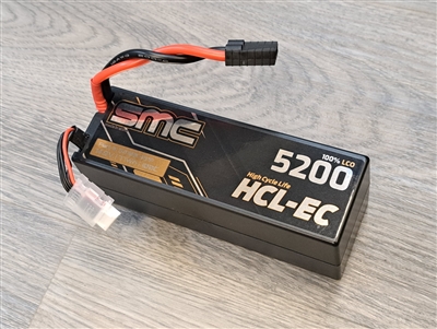 SMC 5200mAh 4S 14.8V 100C Wired Hardcase Traxxas- 52100-4S1P